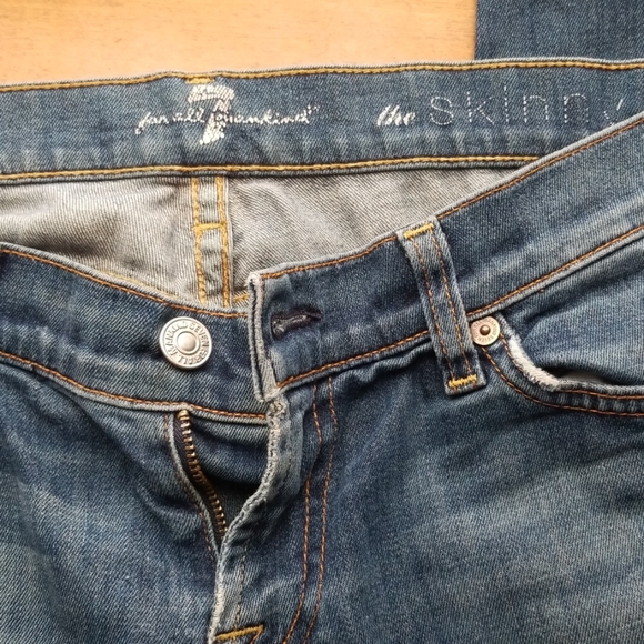 7 for all mankind the skinny jeans 26 - Picture 3 of 8